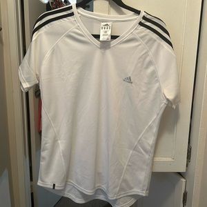 Adidas white XL athletic shirt